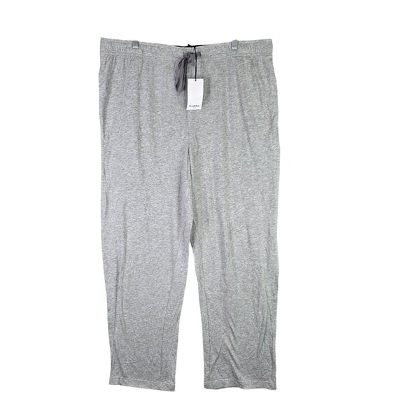 Mens Goodfellow Heather Gray Lounge Pants Soft Cotton Blend Drawstring Waist XL - Picture 1 of 9